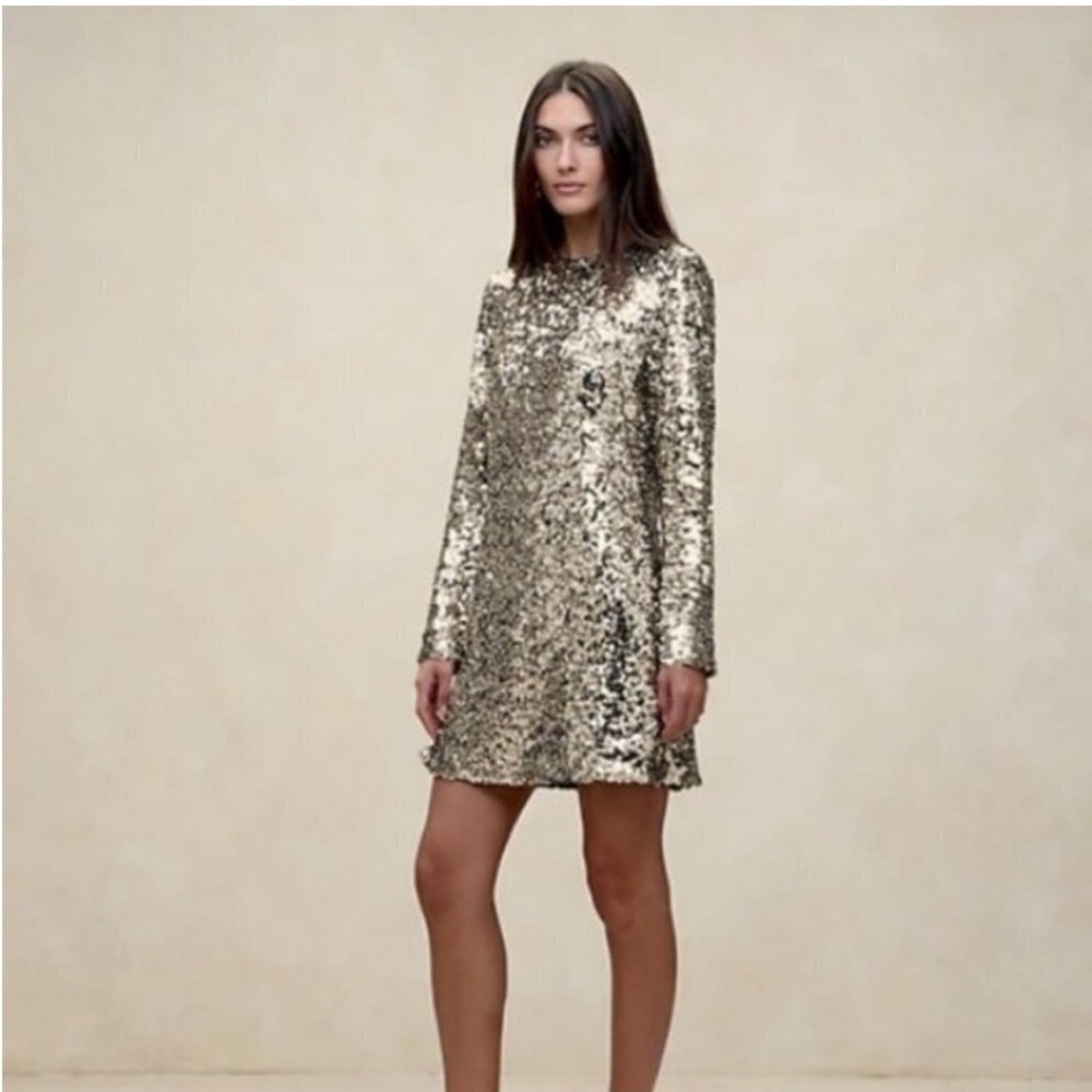 Banana Republic Sequin Mini Dress
